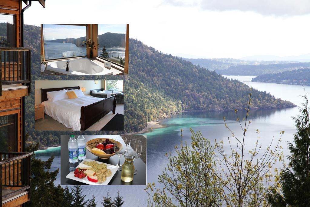 Moon Water Lodge Malahat ภายนอก รูปภาพ